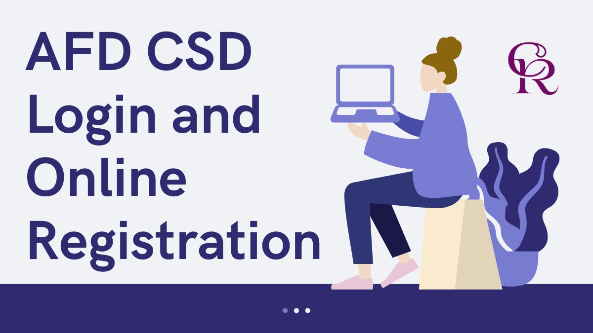 AFD CSD Login and Online Registration