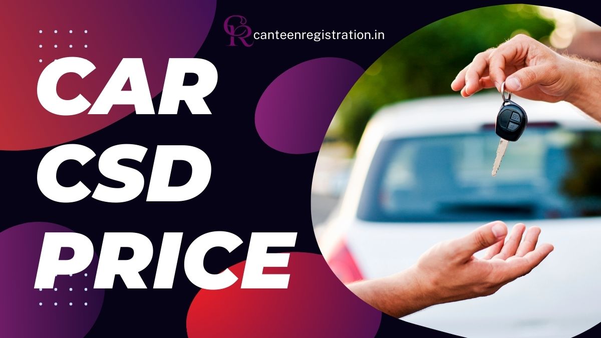 CSD Car Price list
