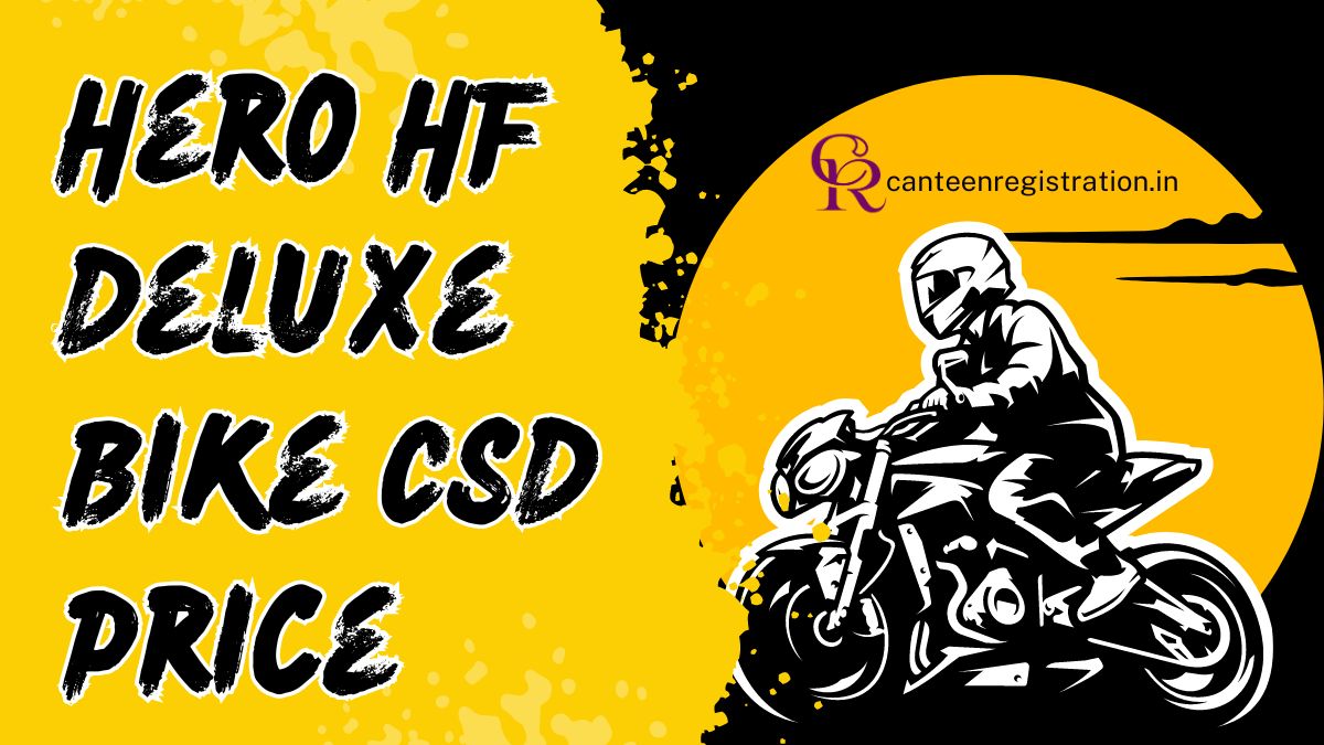Hero HF Deluxe CSD Price