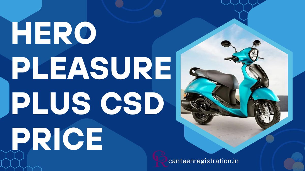 Hero Pleasure Plus CSD Price