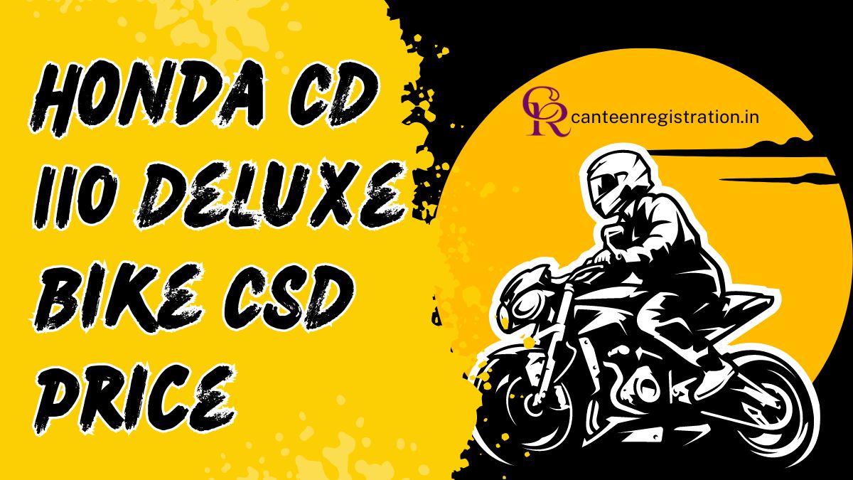 Honda CD 110 Deluxe CSD Price