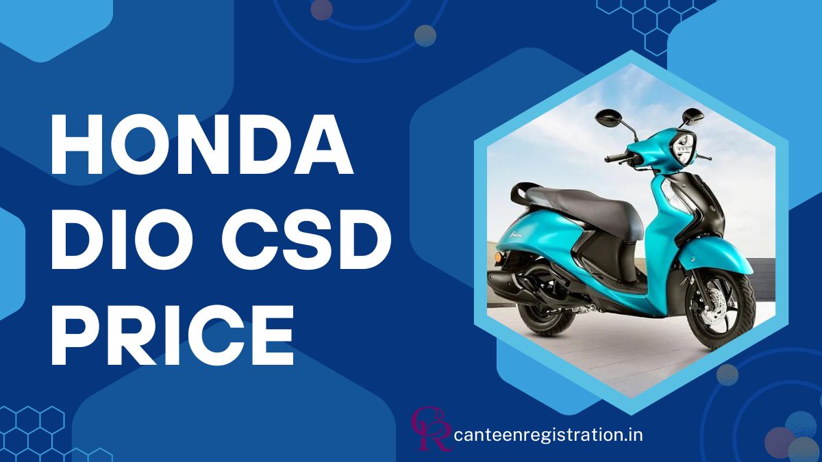 Honda Dio CSD Price