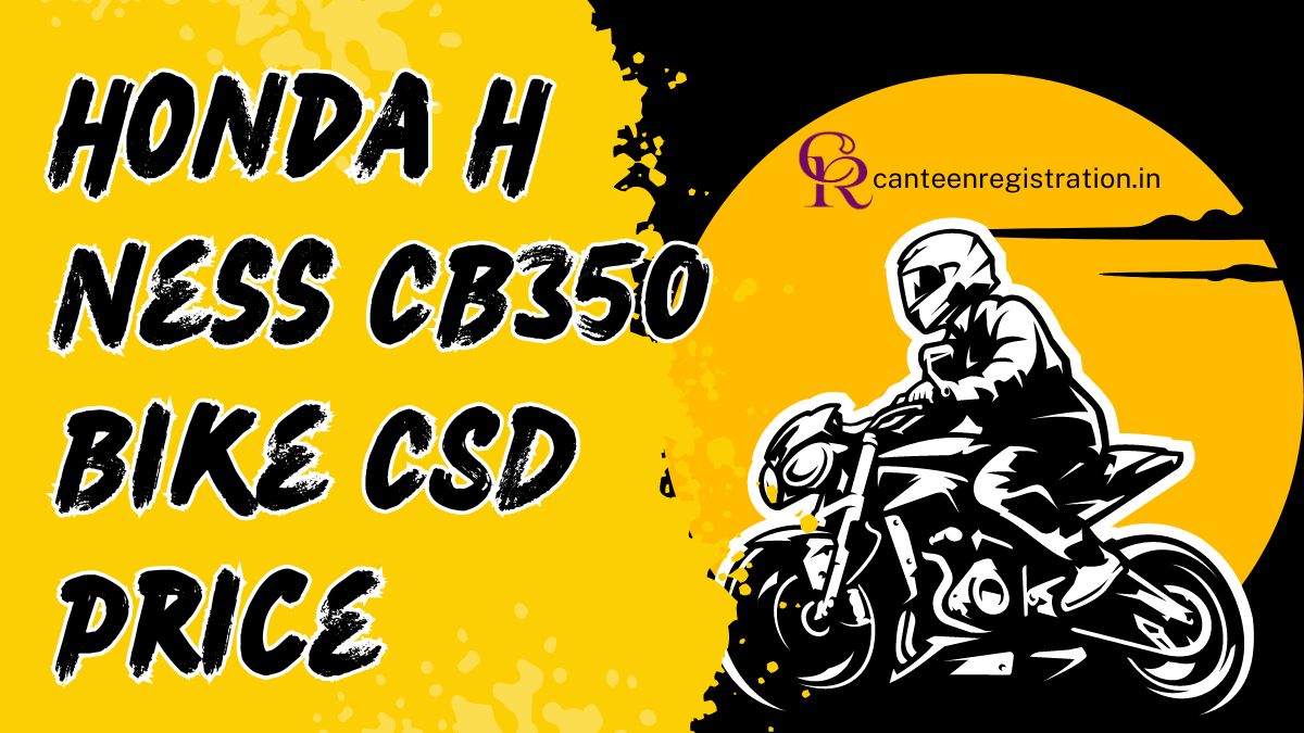 Honda H Ness CB350 CSD Price