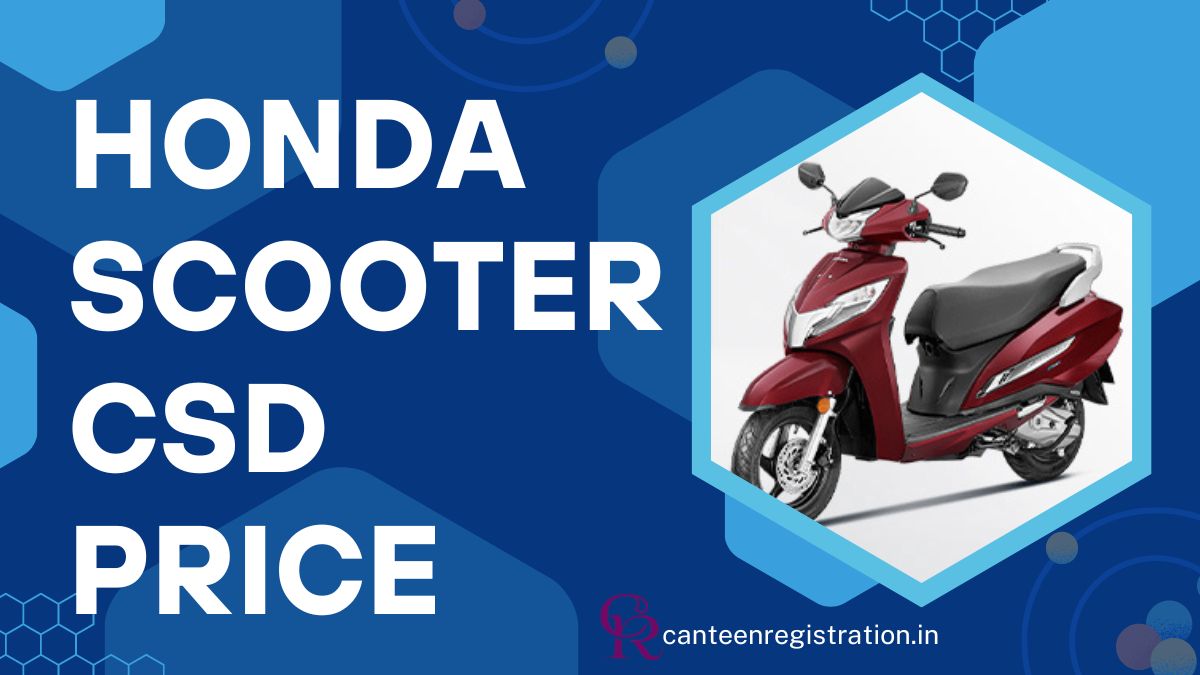 CSD Honda Scooter Price