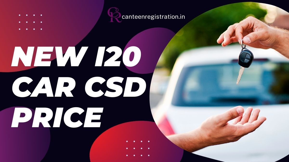 New i20 CSD Price