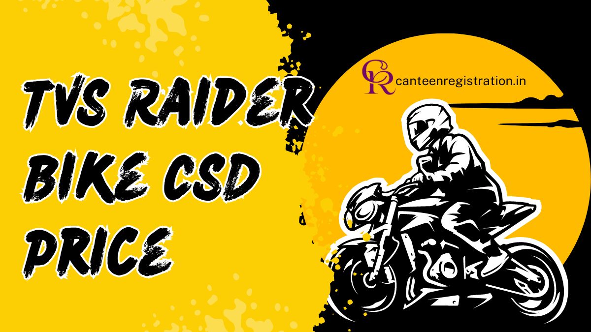 TVS Raider CSD Price