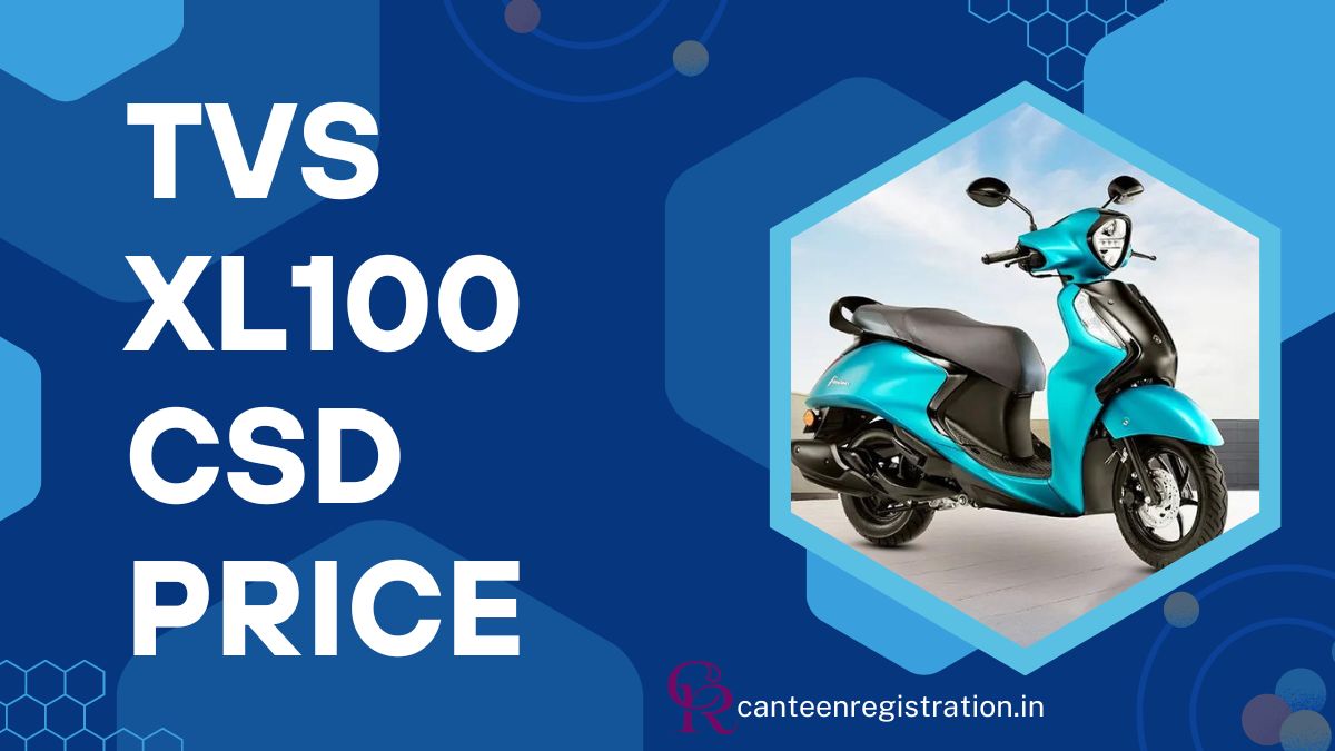 TVS XL100 CSD Price