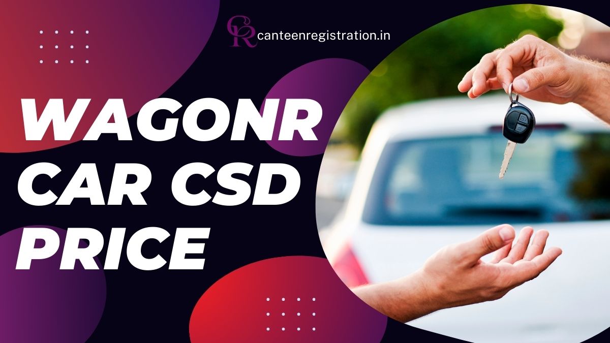 WagonR CSD Price