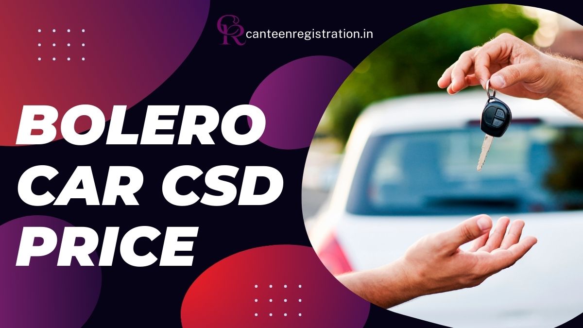 Bolero CSD Price