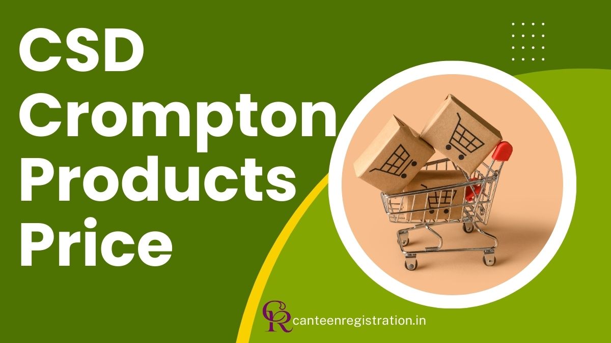 CSD Crompton Products Price