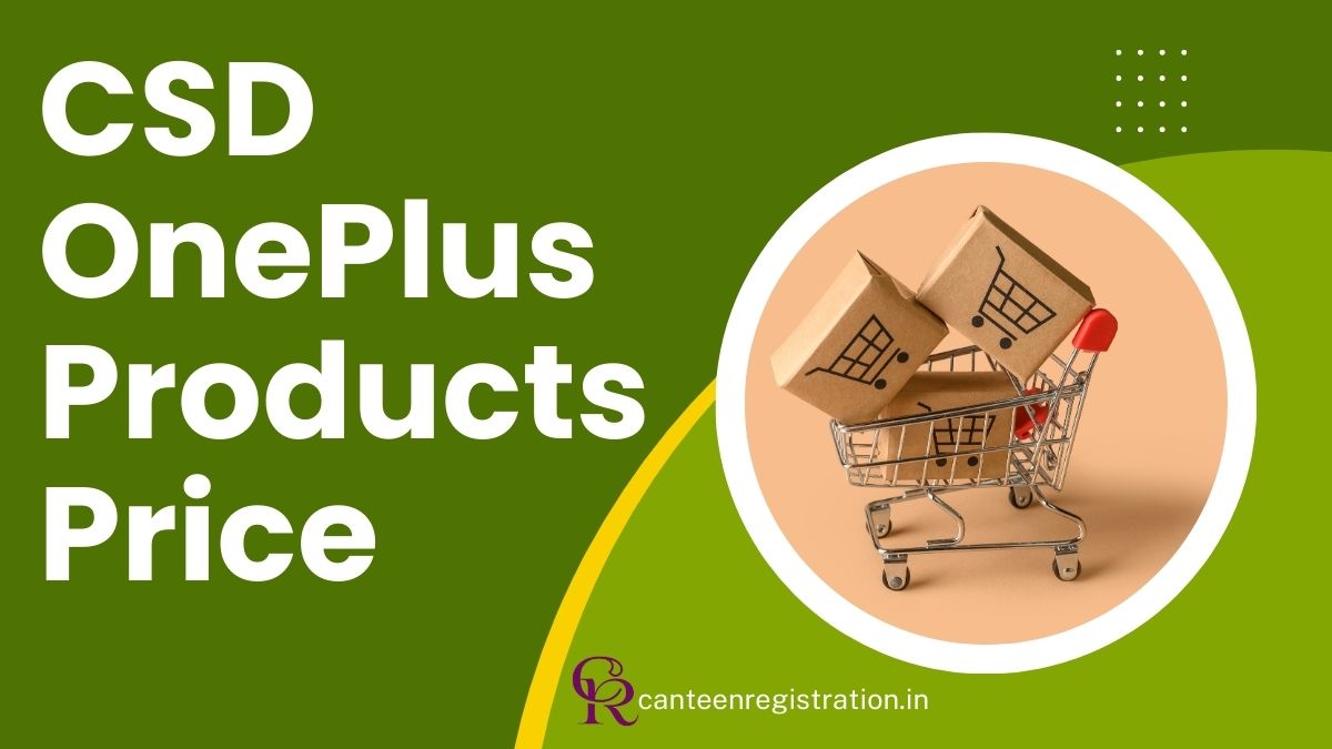 CSD OnePlus Products Price