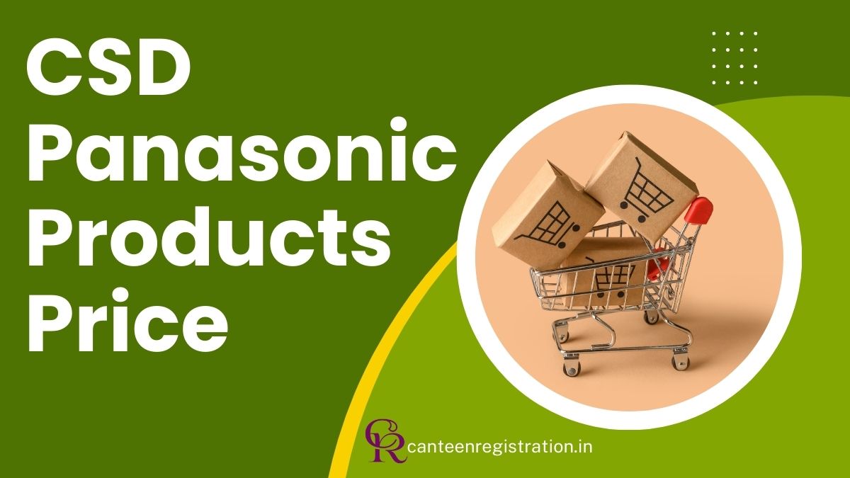 CSD Panasonic Products Price