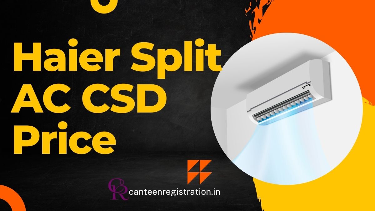 Haier Split AC CSD Price